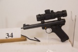 Ruger, Model Mark II Target, Semi Auto Pistol,