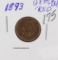 1893 - INDIAN HEAD CENT - RED UNC