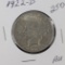 1922 D - PEACE DOLLAR - AU