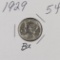 1929 - MERCURY DIME - BU