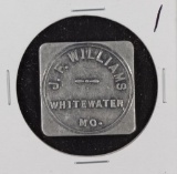 JF WILLIAMS 50 CENT TRADE TOKEN