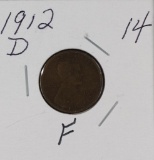 1912 D - LINCOLN CENT - F