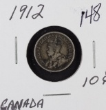 1912 - CANADA 10 CENT - F