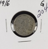 1916 S - BUFFALO NICKEL - G