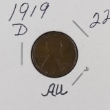 1919 D - LINCOLN CENT - AU
