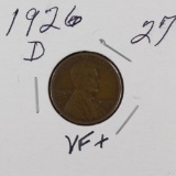 1926 D - LINCOLN CENT - VF+