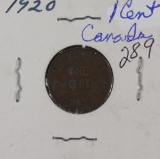 7 - CANADIAN SMALL CENTS - 8 DIFFERENT DATES 1920-1960