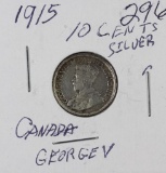 1915 - CANADIAN FIVE CENT SILVER