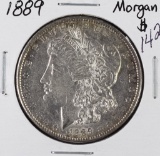 1889 MORGAN DOLLAR - AU TONED
