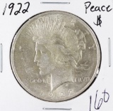 LOT OF 14, 1922 PEACE DOLLARS - CIRC