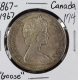 1967 CANADIAN SILVER DOLLAR
