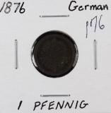 LOT OF 10, GERMAN MINOR COINS - 4 NAZI ERA
