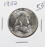 1952 - FRANKLIN HALF DOLLAR - BU