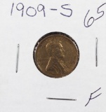 1909 S - LINCOLN CENT - F