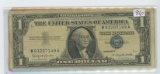 12 - ONE DOLLAR SILVER CERTIFICATES