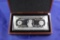 1 TROY OZ SILVER PROOF .999 - SERIES OF 1914 $100 BILL IN CHERRY WOOD CASE