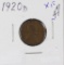 LOT OF 10, LINCOLN CENTS, 1920D, 20S, 2)21P, 21S, 23D, 24, 25, 27D, 28D - VG/XF