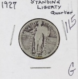 1927 STANDING LIBERTY QUARTER - G