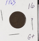 1865 INDIAN HEAD CENT - G+