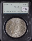 1882-S PCGS MS63 MORGAN DOLLAR