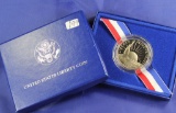 1986 PROOF CLAD 100TH ANNIVERSARY STATUE OF LIBETY COMMEMORATIVE HALF DOLLAR
