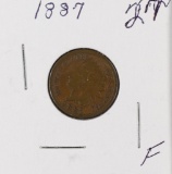 1887 INDIAN HEAD CENT - F