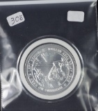 1 TROY OZ .999 SILVER ROUND - LOVE YOUR VETERANS