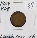 1909-VDB LINCOLN CENT - VG