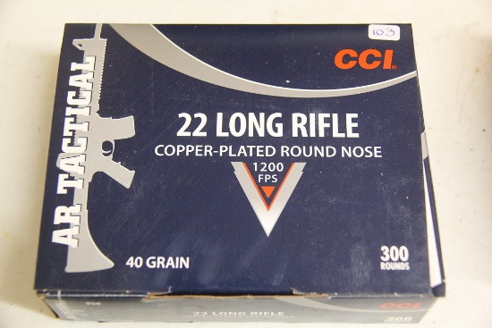 1 Box of 300, AR Tactical 22 lr 40 gr