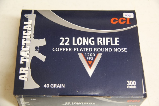 1 Box of 300, AR Tactical 22 lr 40 gr