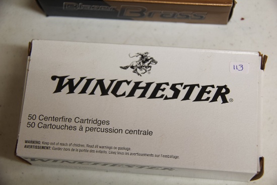 1 Box of 50, Winchester, 40 S & W 180 gr Bonded