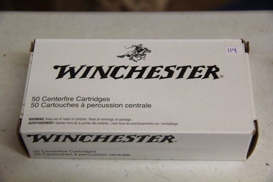 1 Box of 50, Winchester, 40 S & W 180 gr Bonded