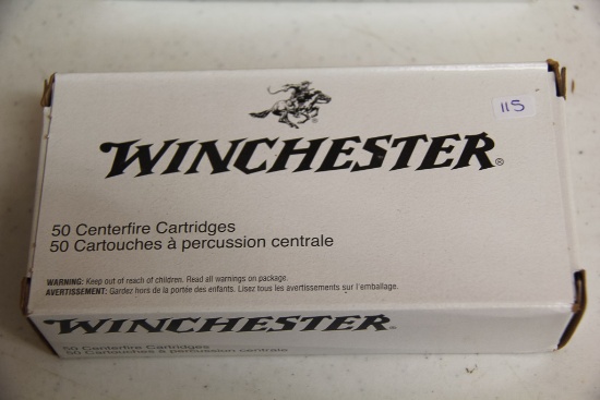 1 Box of 50, Winchester, 40 S & W 180 gr Bonded