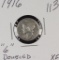 1916 MERCURY DIME 