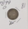 1899-O BARBER DIME - VF