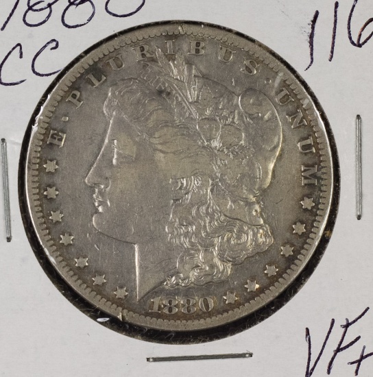 1880 CC - MORGAN DOLLAR - VF+