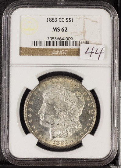 1883 - CCNGC MS62 - MORGAN DOLLAR
