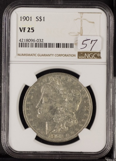 1901 - NGC VF 25 MORGAN DOLLAR