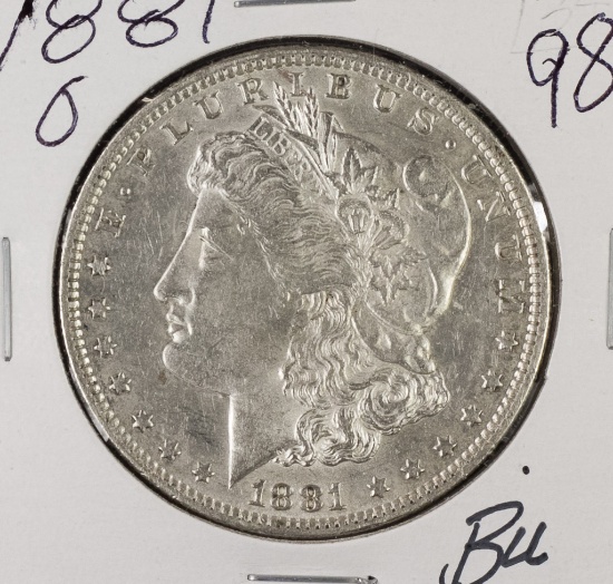 1881-O MORGAN DOLLAR - BU