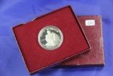 1982-S 90% SILVER WASHINGTON COMMEMORATIVE HALF DOLLAR - UNC