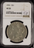 1901 - NGC VF 25 MORGAN DOLLAR