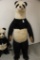 German Steiff Studio Panda Bear 6 ft Foot, Has