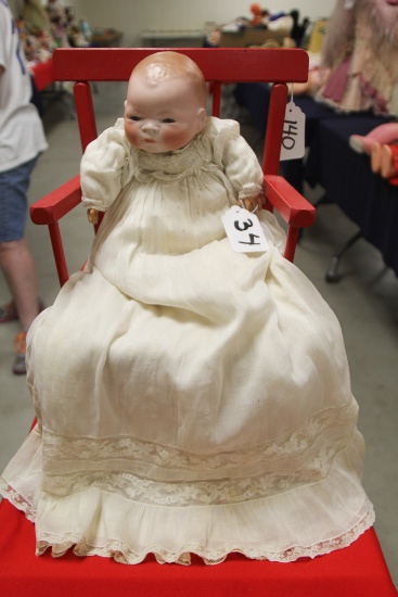 13" German Bisque Bye-lo Baby Doll