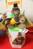 German Steiff  Strong Man Gorilla with Box