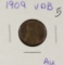 1909 - VDB LINCOLN CENT - AU