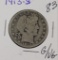 1913-S BARBER HALF DOLLAR - G/VG