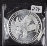 1 OZ. .999 SILVER ROUND - LIBERTY - FREEDOM