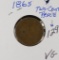 1865 TWO CENT PIECE - VG