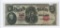 SERIES OF 1907 - FIVE DOLLAR US NOTE - RED SEAL - WOOD CHOPPER