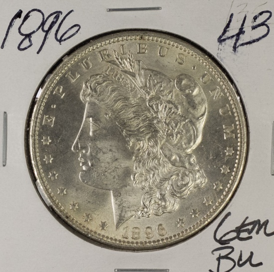 1896 - MORGAN DOLLAR - GEM BU